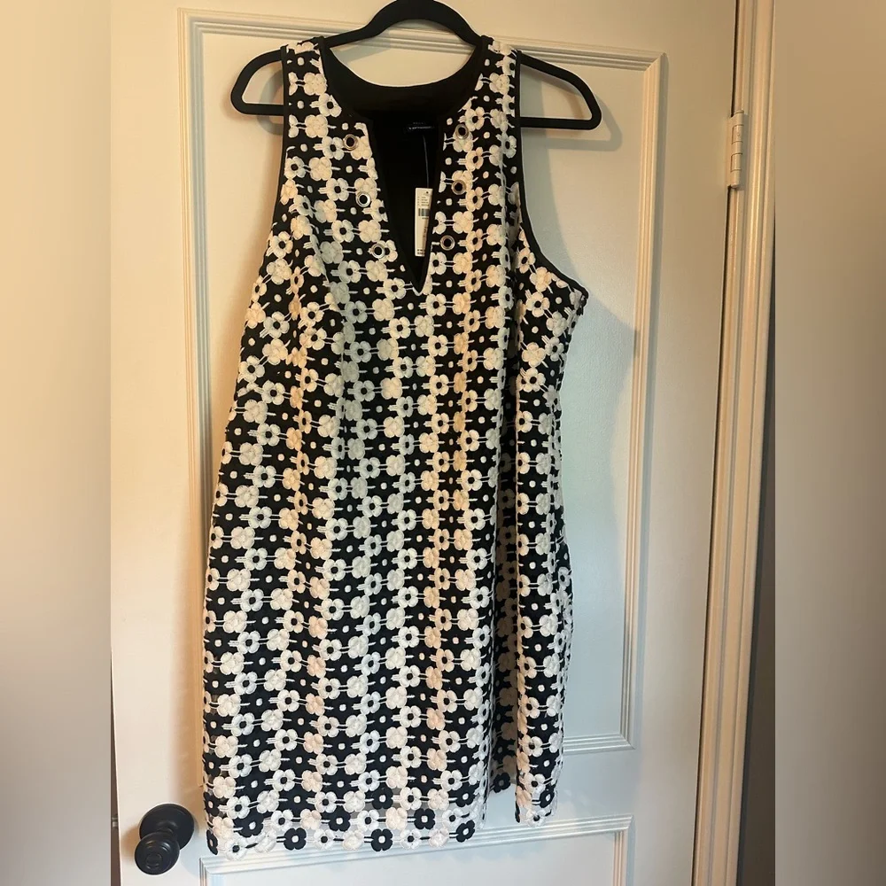 Maeve black and white dress - Picture 1 of 1